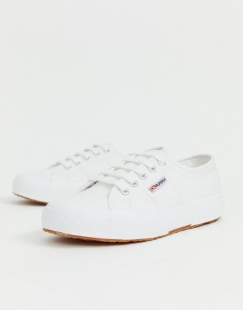 Superga Cotu Classic 2750 Canvas Bijele - Ženske Tenisice | 09716THVF